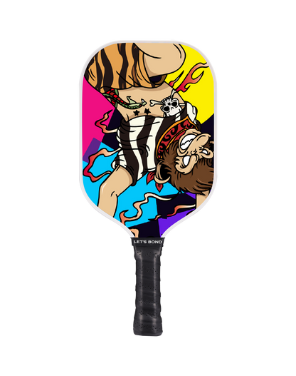 Skateboarding Monkey Pickleball Paddle